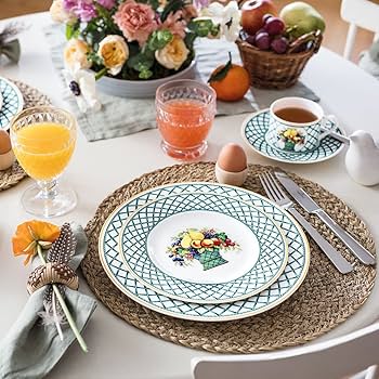 Villeroy & Boch Basket Garden Food Plate, 27 cm, Premium